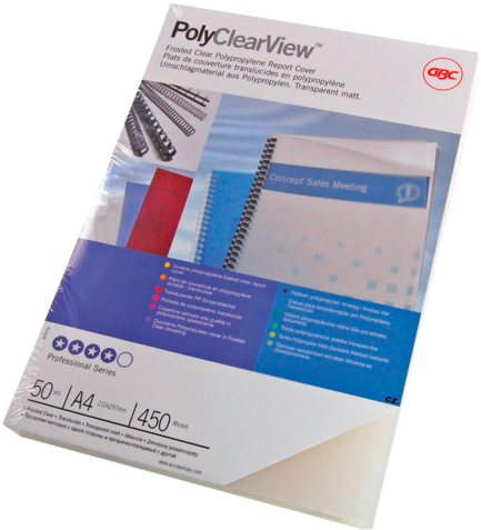 Einbandf. PolyClearView 350mic