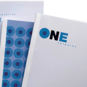 Thermobindemappe 6mm weiss