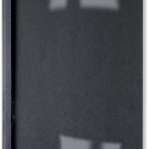 Thermobindema. 1.5mm Leinen schwarz