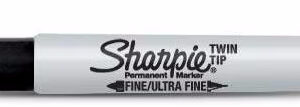 Sharpie Twin Tip schwarz