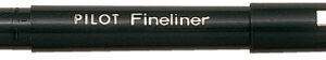 Pilot Fineliner schwarz
