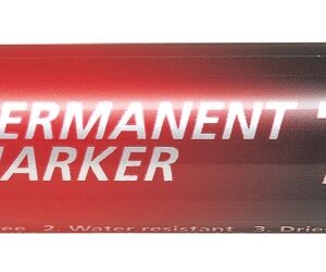 Permanent Marker 100 rot