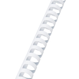Plastikbinderücken 19mm weiss