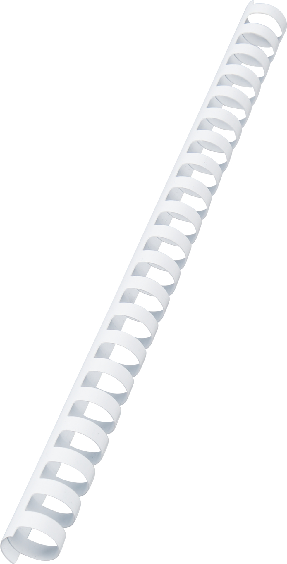 Plastikbinderücken 19mm weiss