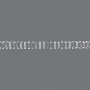 Drahtbinderücken 8mm weiss