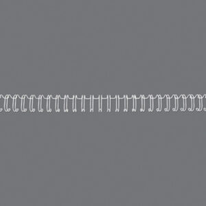 Drahtbinderücken 9.5mm weiss