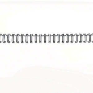 Drahtbinderücken 9.5mm schwarz