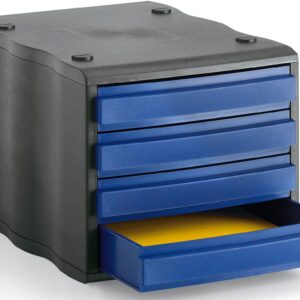 styrowave 4Schubl blau-schwarz