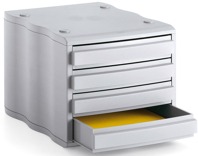 styrowave 4Schubl grau-grau