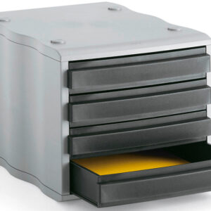 styrowave 4Schubl schwarz-grau