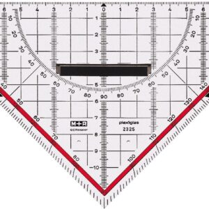 Geodreieck mit Griff 22cm