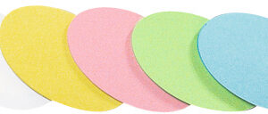 Moderationskarten oval sortiert