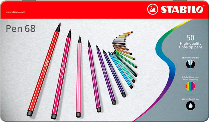 STABILO Fasermaler Pen 68 1mm