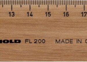 RUMOLD    Flachlineal               30cm
