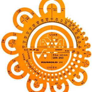 RUMOLD    Abrundungsschablone