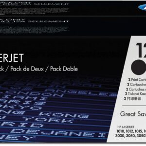 HP Toner Q2612AD black