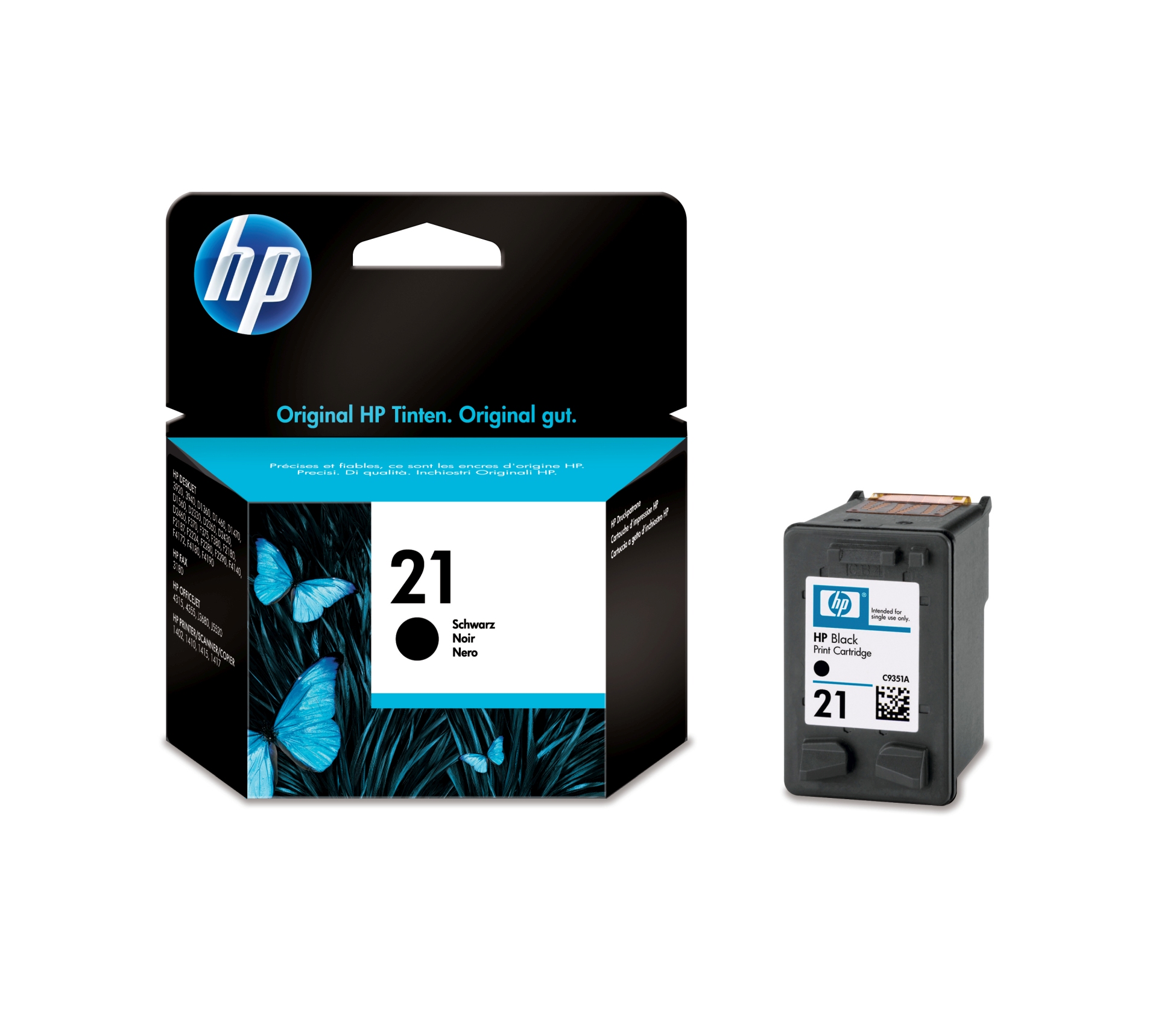 HP Tintenp.C9351A Nr.21 black