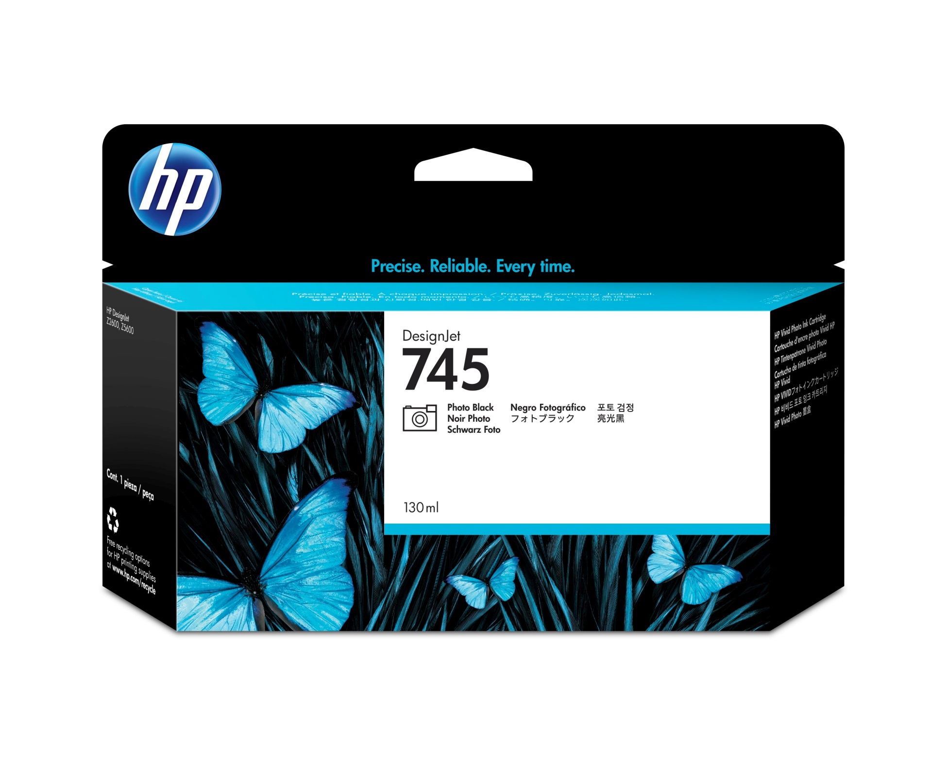 HP Tintenpatrone 745 ph. black