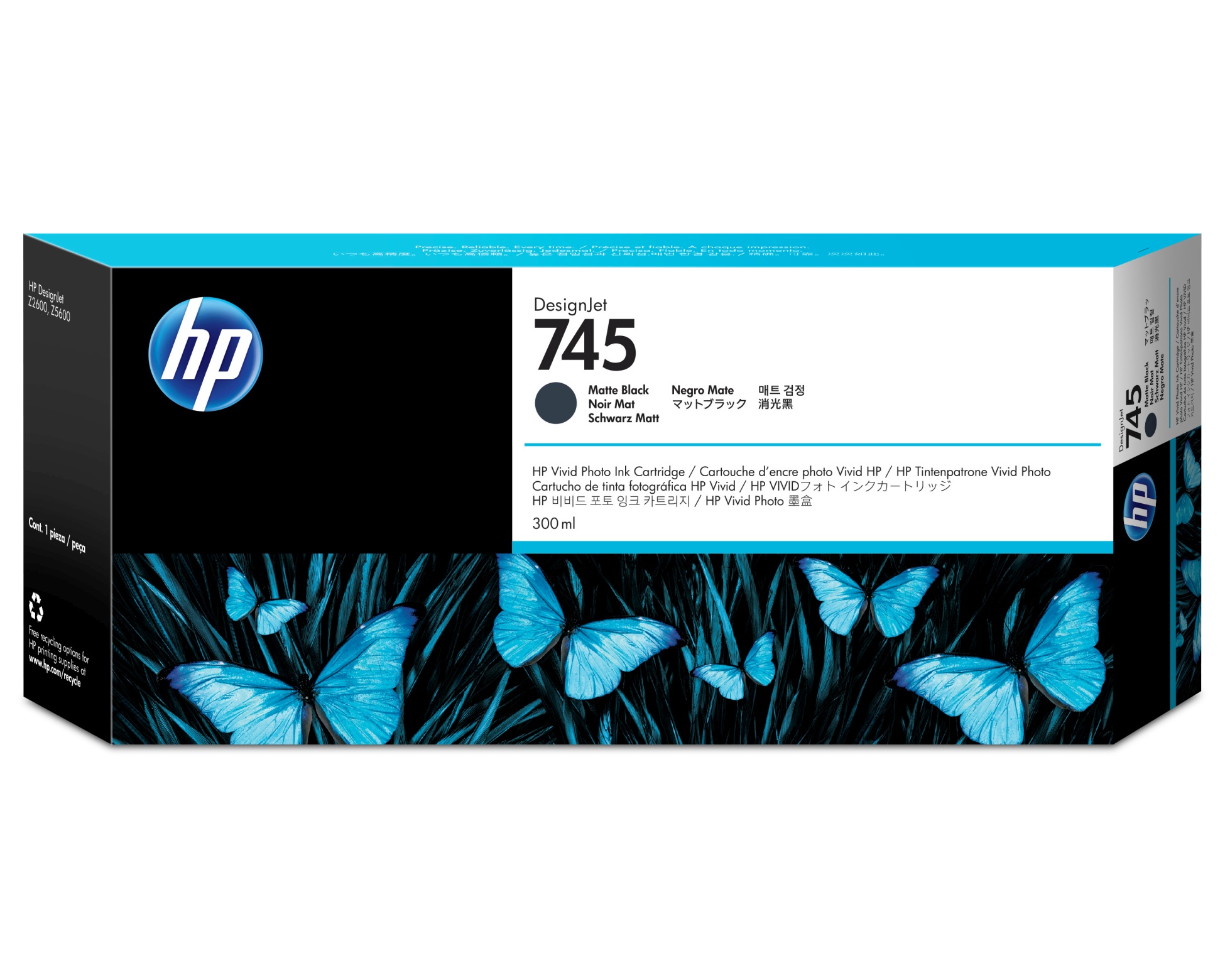 HP Tintenpatrone 745XL matt bk