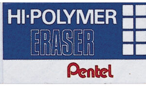 PENTEL Radierer Hi-Polymer ZEH-10 weiss