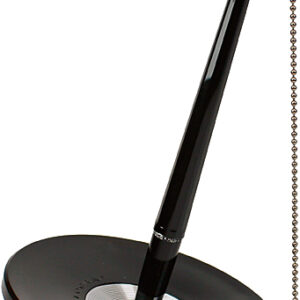 Kugelschr.Desk m.Kette schwarz