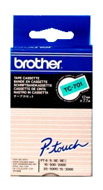 P-touch Band 12mm grün-schwarz