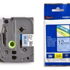 P-touch Band 12mm blau-schwarz