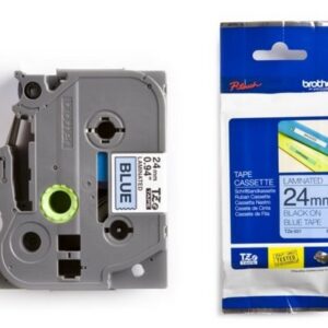 P-touch Band 24mm blau-schwarz