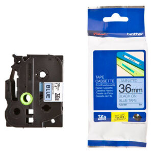 P-touch Band 36mm blau-schwarz