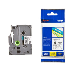 P-touch Band 9mm weiss-schwarz