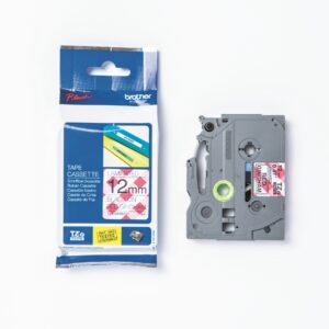 P-touch Band 12mm rot-schwarz