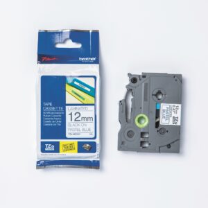 P-touch Band 12mm blau-schwarz