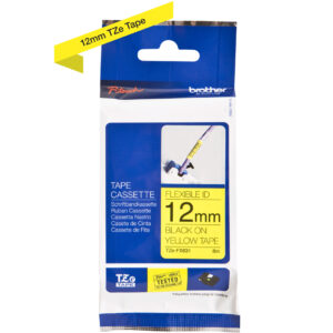 P-touch Band 12mm gelb-schwarz