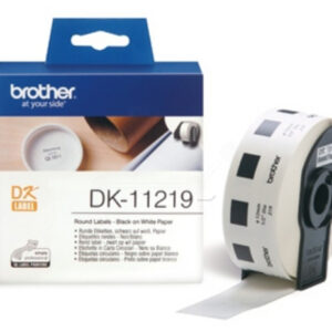 Brother Etiketten rund 12mm
