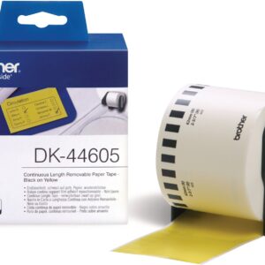 Brother Endl.-Etik. gelb ablö.