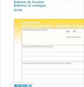 Lieferscheine A5 50x3 d/f/i