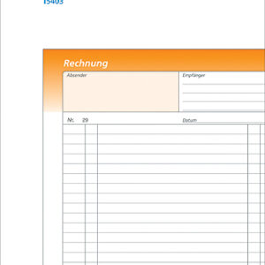 Rechnungen A4 50x2 d