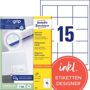 Avery Etiketten 64x50mm