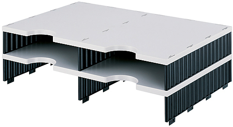 styrodoc doc 4FächAufbau sw-gr