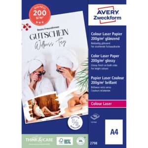 Avery Photopapier A4 Laser 200g