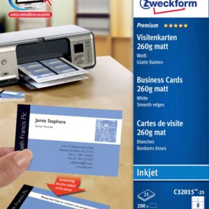 Visitenkarte Inkjet 260g