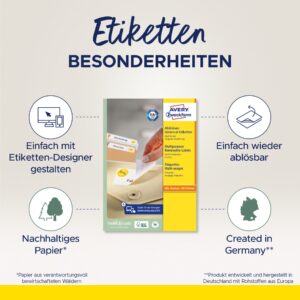 Etiketten 45.7x21.2mm