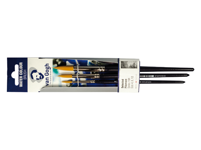 TALENS Aquarellpinselset Gr.4/8/12