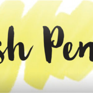 Brushpen pastellgelb