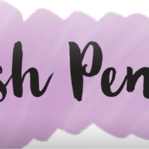 Brushpen pastellviolett