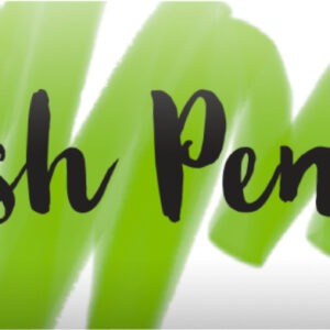 Brushpen frühlingsgrün