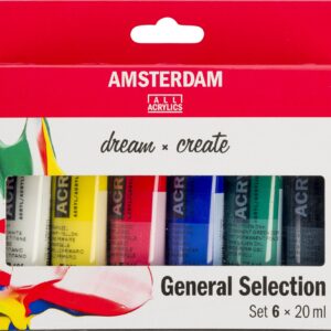 AMSTERDAM Acrylic Standard 6 Farben