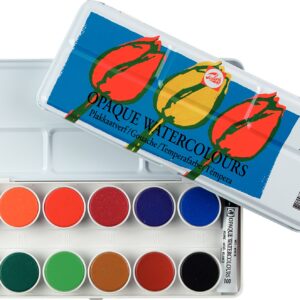 Wasserfarben deckend 12er