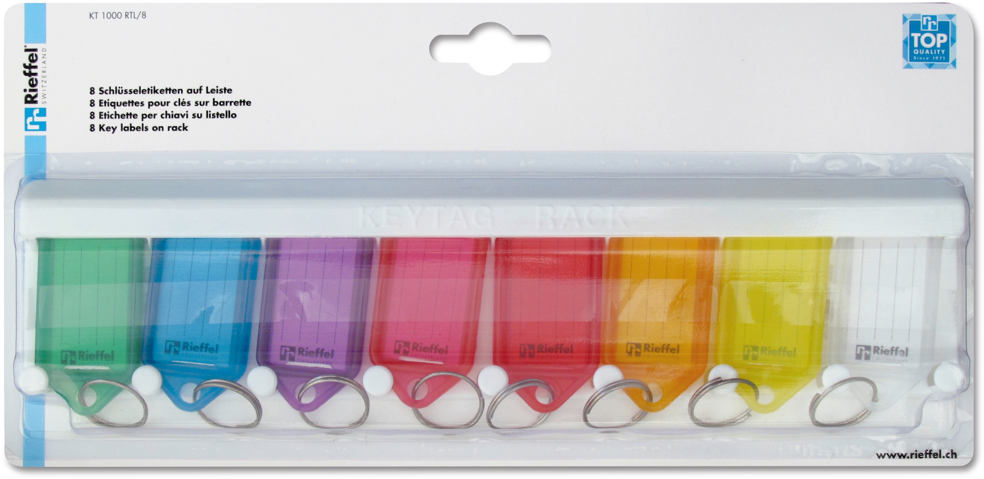 Schlüsselsch.KTkl.+Leiste 8er