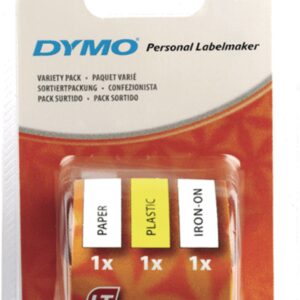 DYMO      Schriftband LetraTag  3-farbig